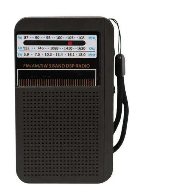 Mini radio recargable