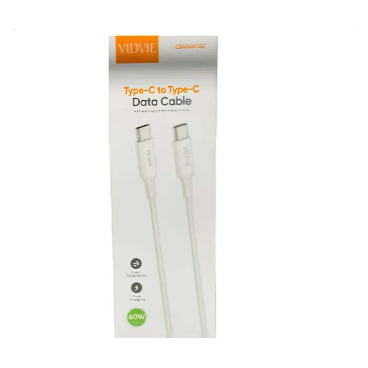 Cable Vidvie USB-C a USB-C