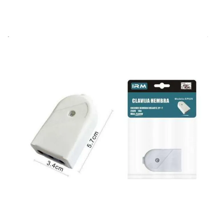 Conector hembra