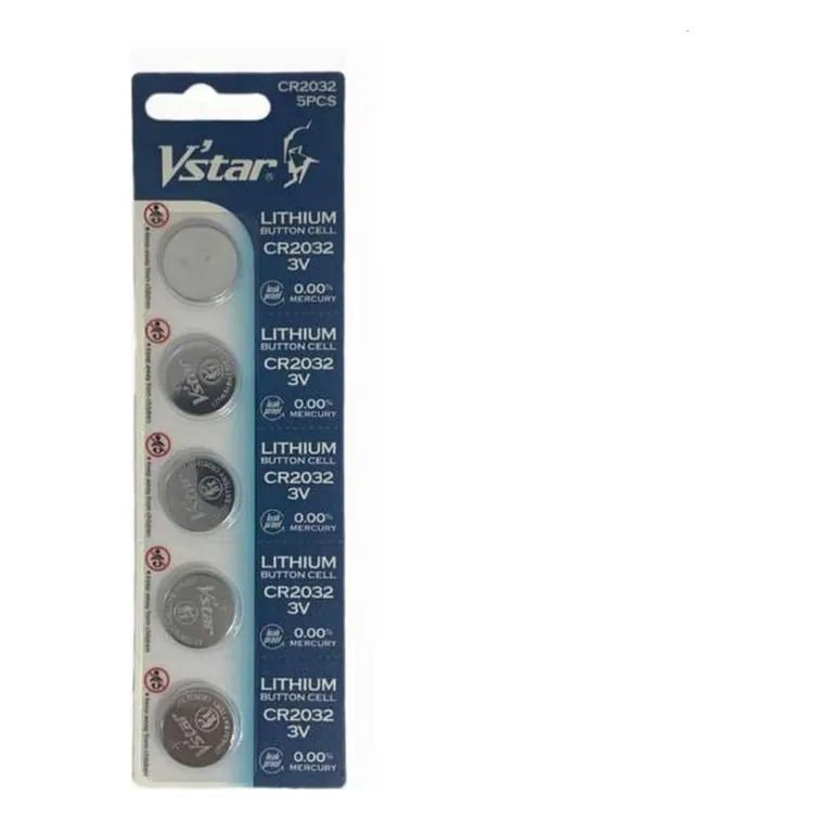 Pilas CR2032 · pack 5