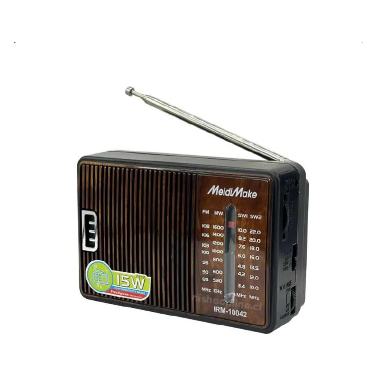 Radio retro a pilas
